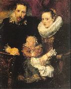 Dyck, Anthony van Family Portrait oil on canvas
